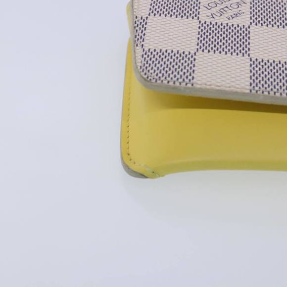 LOUIS VUITTON Damier Azur Etui Lunette Woody Glasses Case GI0388 LV Auth 91727 - Picture 7 of 16